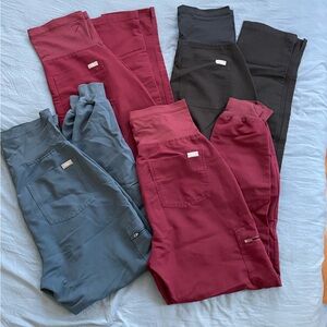 Figs Maternity Scrub Pants - Joggers & Yola Slim BUNDLE